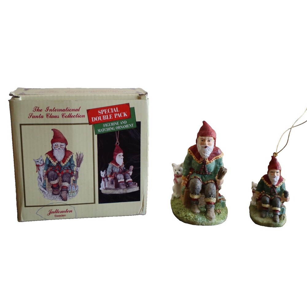International Santa Claus Collection Jultomten SWEDEN Figure Ornament Dillard